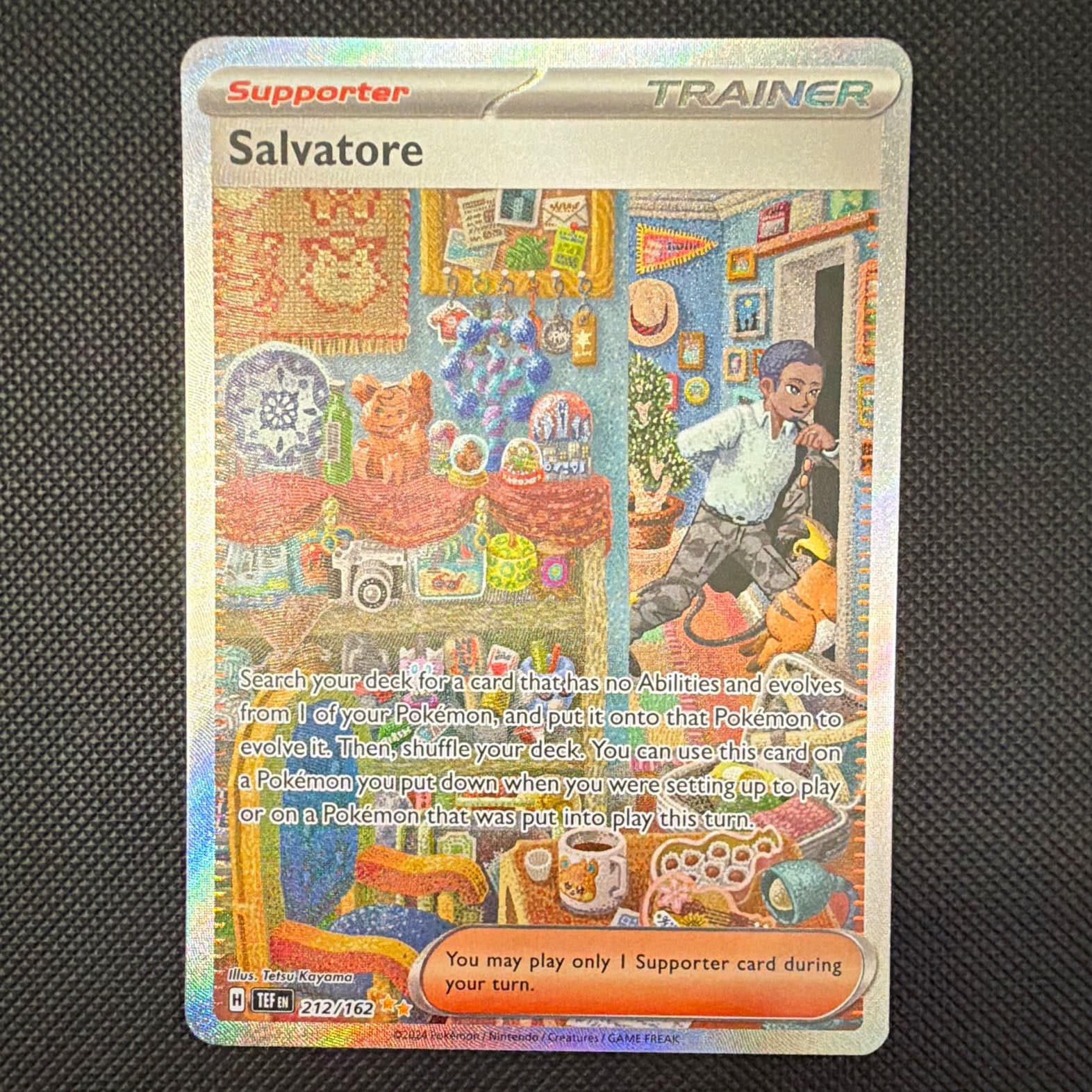 Pokemon TCG Salvatore 212/162 SV05 Temporal Forces SIR Eng MINT