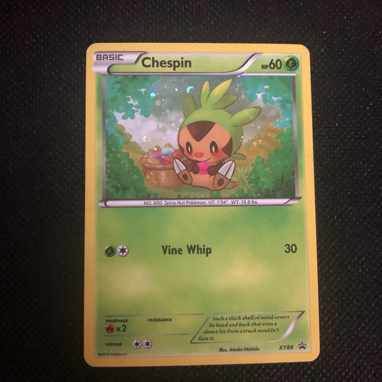 Chespin - XY88 - Holo Promo POKEMON XY PROMOS LP