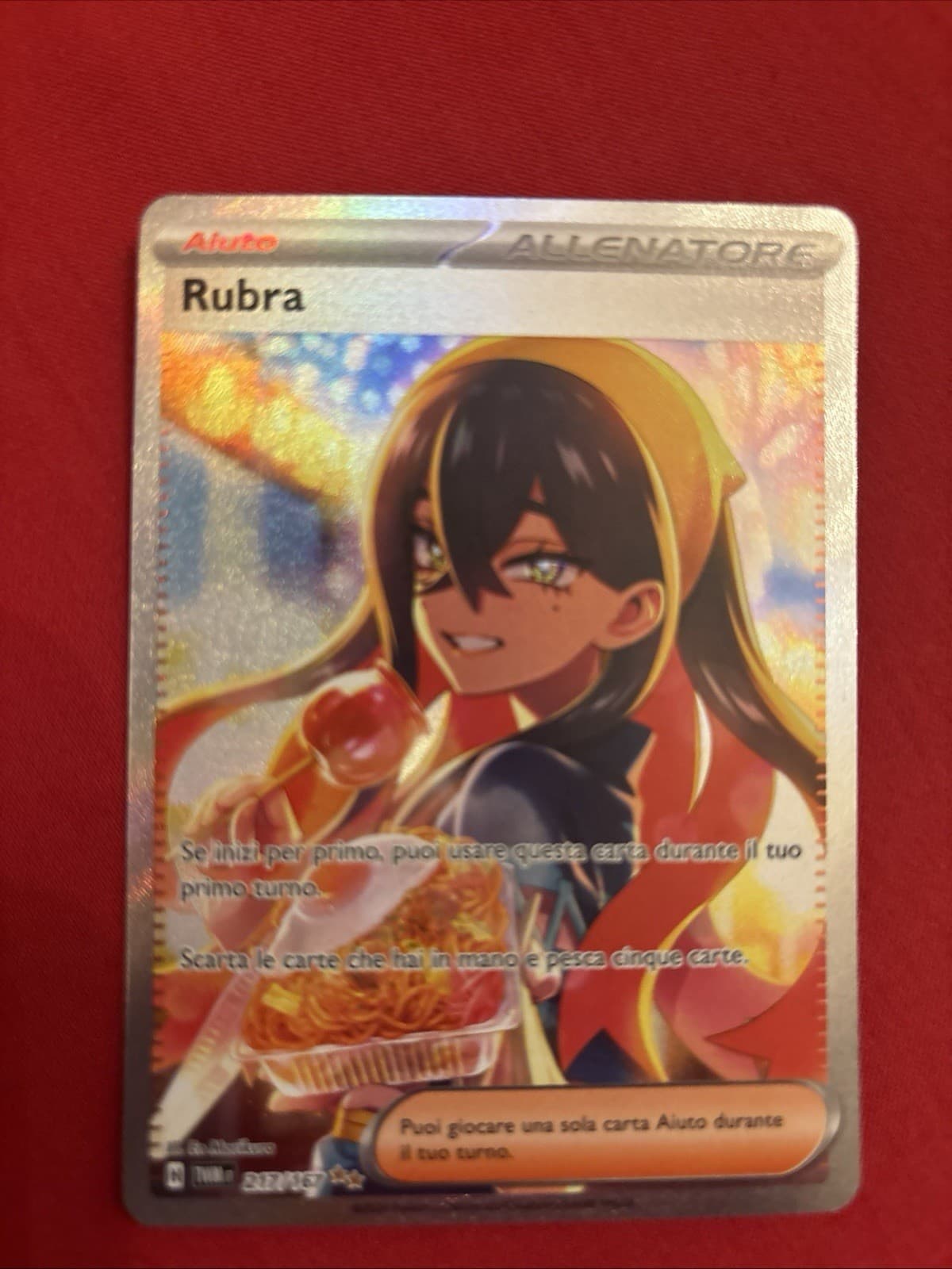 tcg carte pokemon Rubra  Crepuscolo Mascherato TWM 217/167 Near Mint ITA
