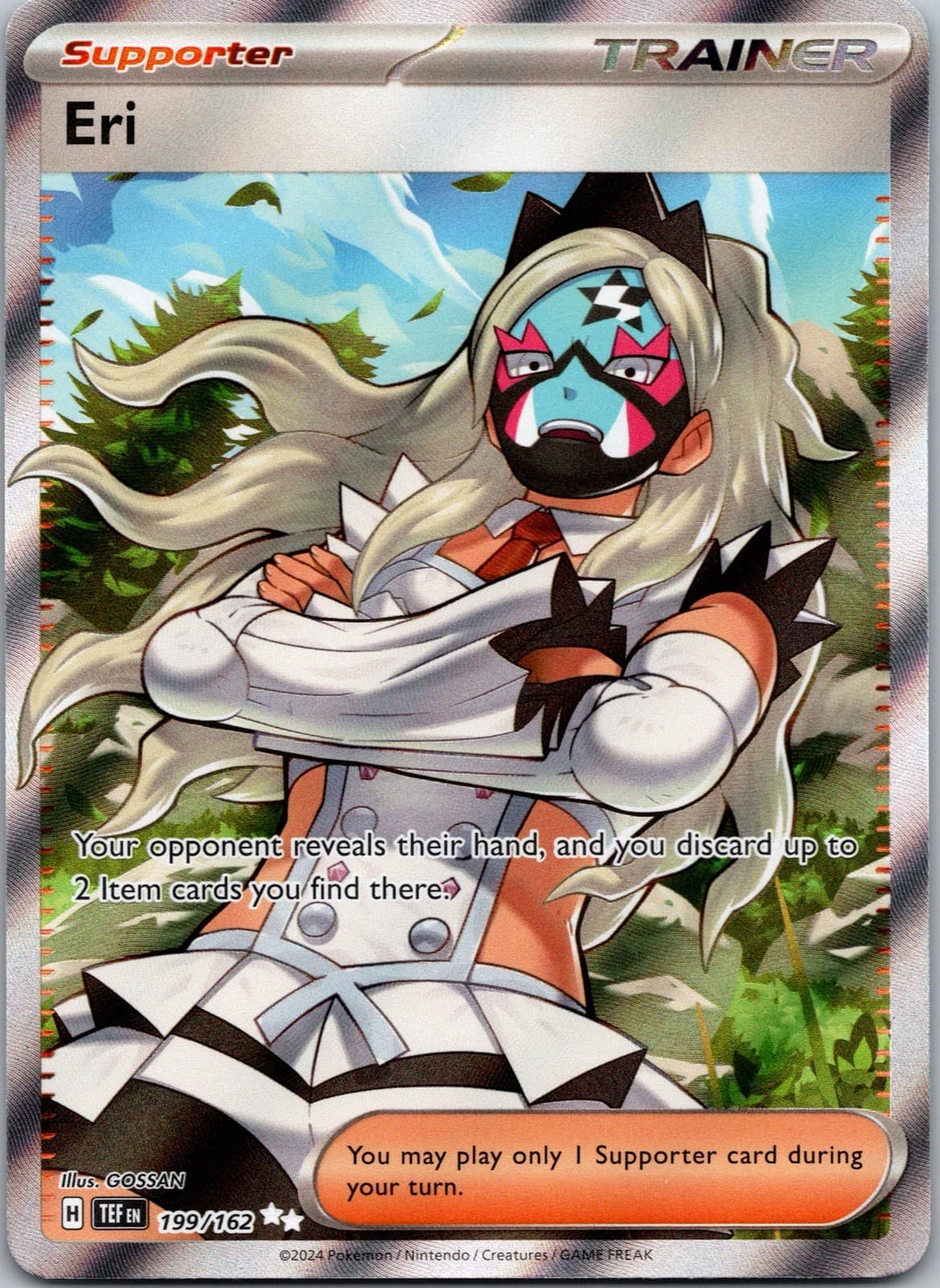 Pokemon Temporal Forces Eri 199/162 NM