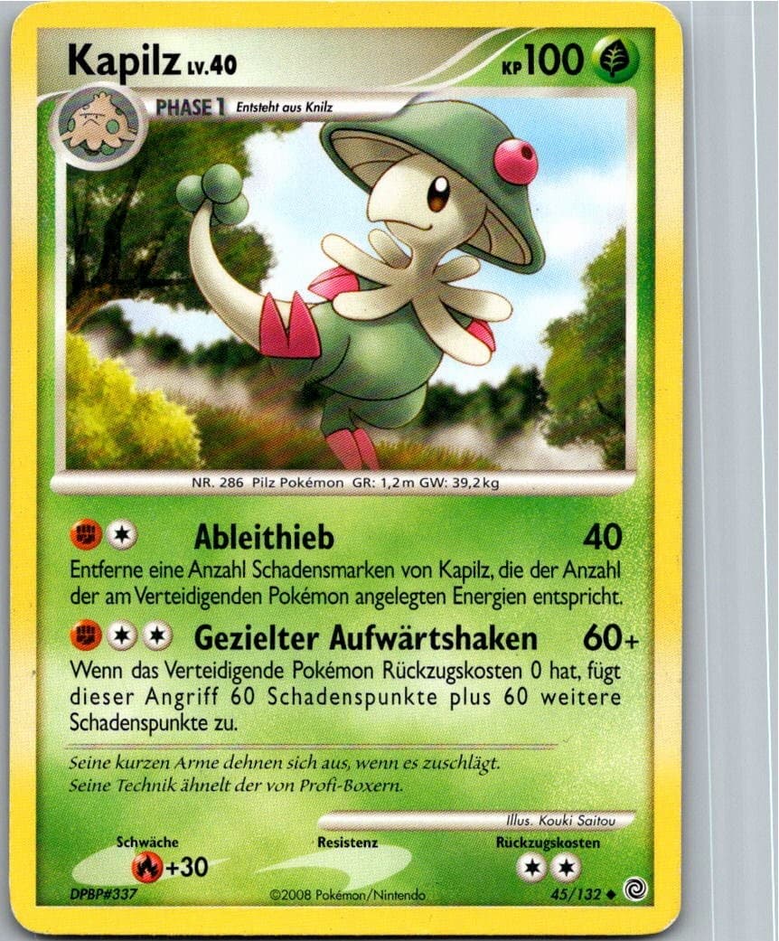Pokemon Kapilz 45/132 Rätselhafte Wunder Deutsch