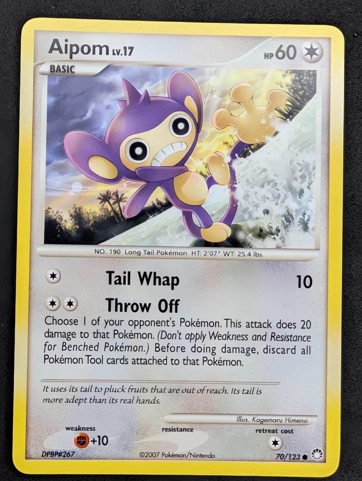 Aipom 70/123 C Mysterious Treasures Pokemon LP