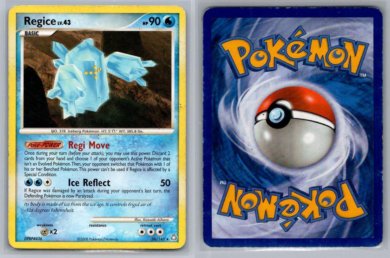 Regice 36/146 Legends Awakened MP