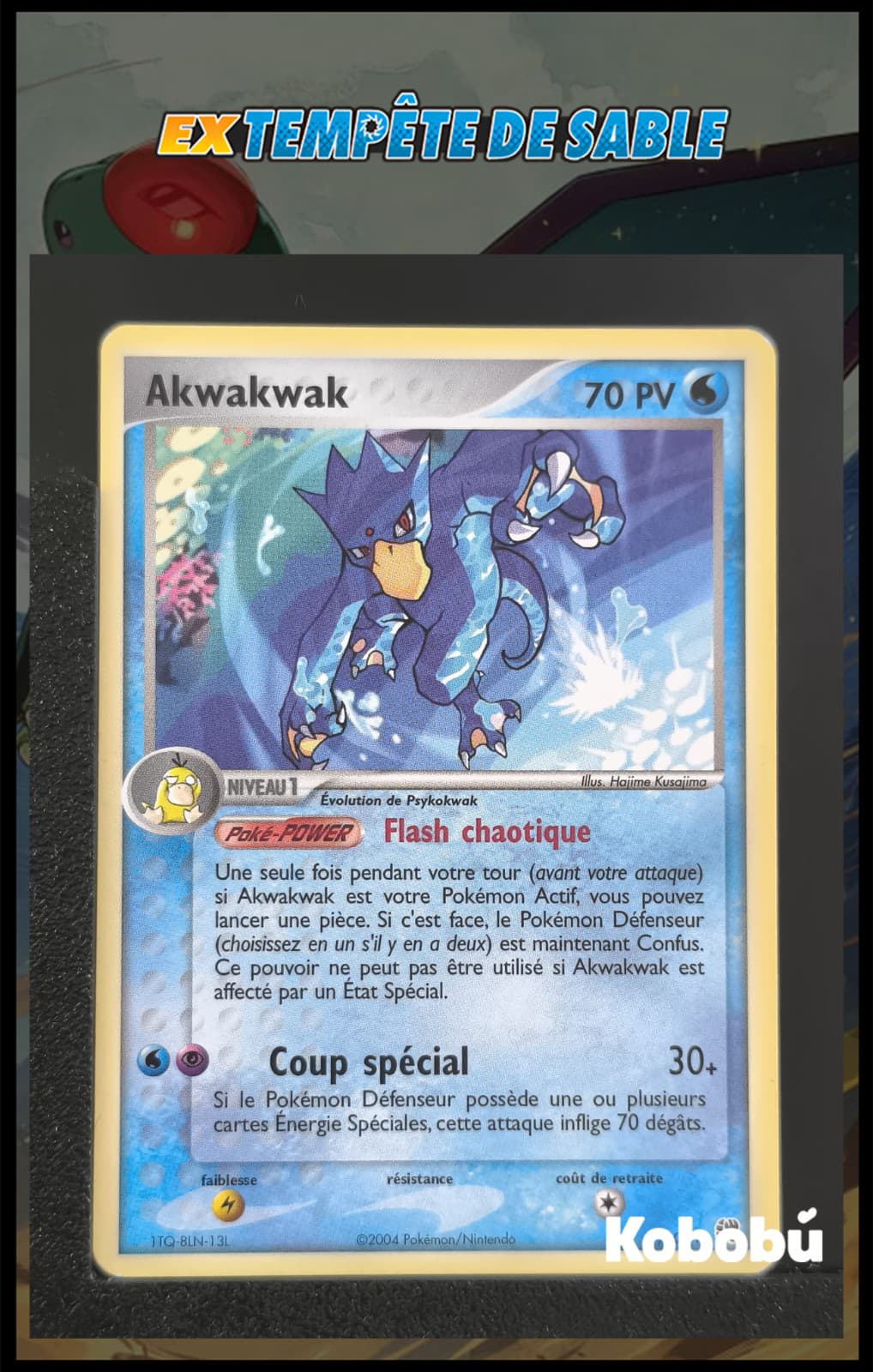 Carte Pokémon Akwakwak 17/100 Ex Tempête De Sable TDS Bloc EX FR 1
