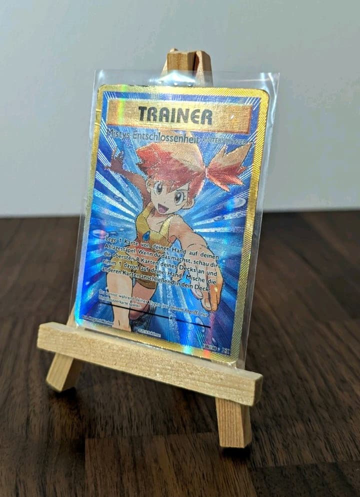 Pokémon TCG Misty's Entschlossenheit 108/108 Holo Evolutions 2016