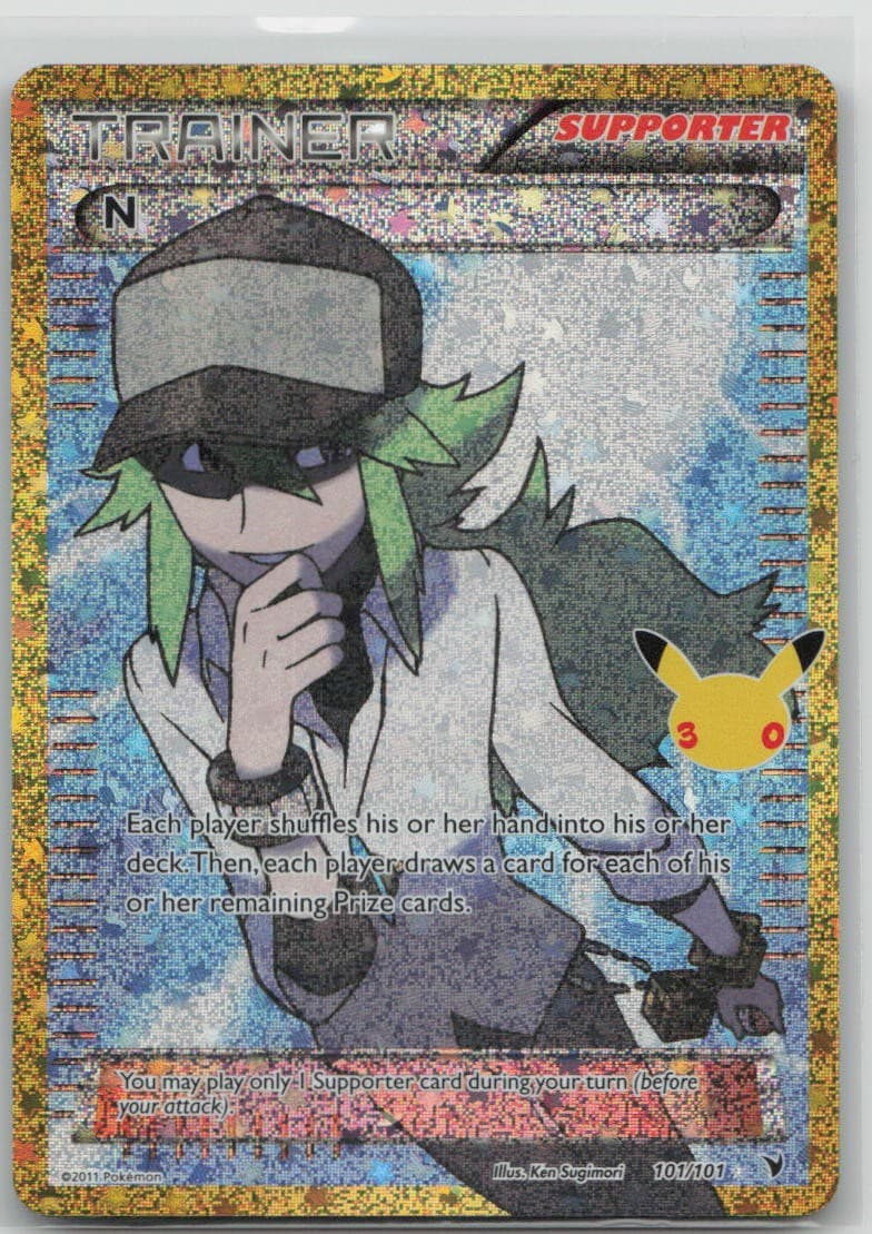 N 101/101 Holo ME: 30th Celebration Classic Collection NM Pokemon