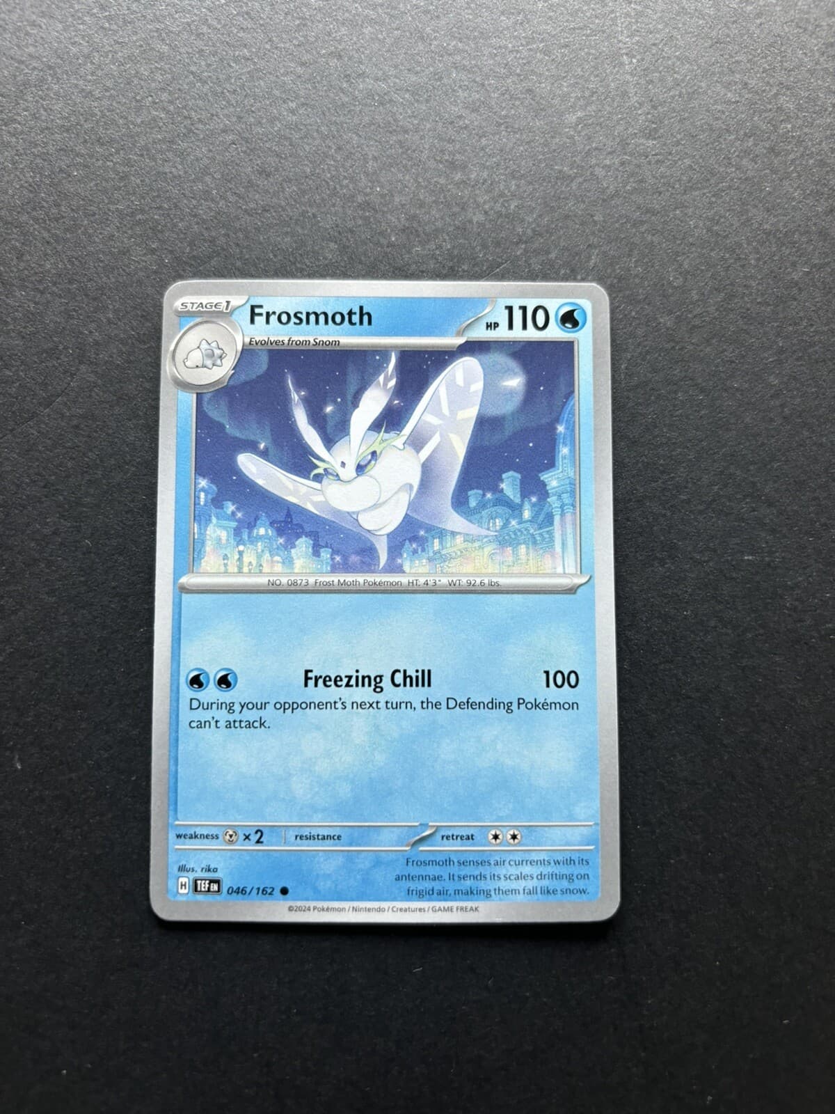 2024 Pokémon Temporal Forces - Frosmoth No. 46/162