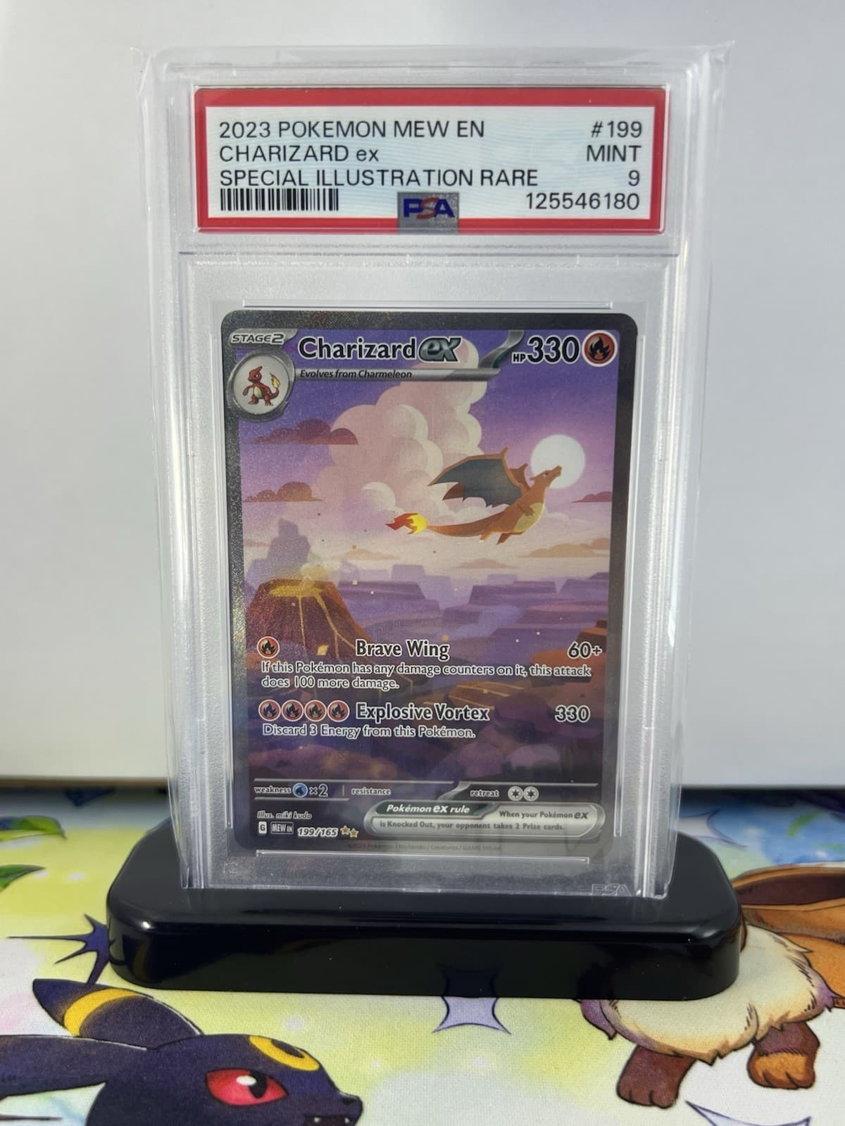 Charizard ex 199/165 Special Illustration Rare PSA 9 SV 151 EN