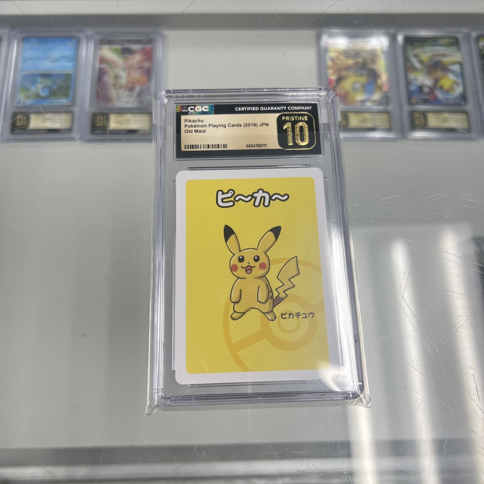 2019 POKEMON PLAYING CARDS OLD MAID - JPN PIKACHU CGC 10 PRISTINE