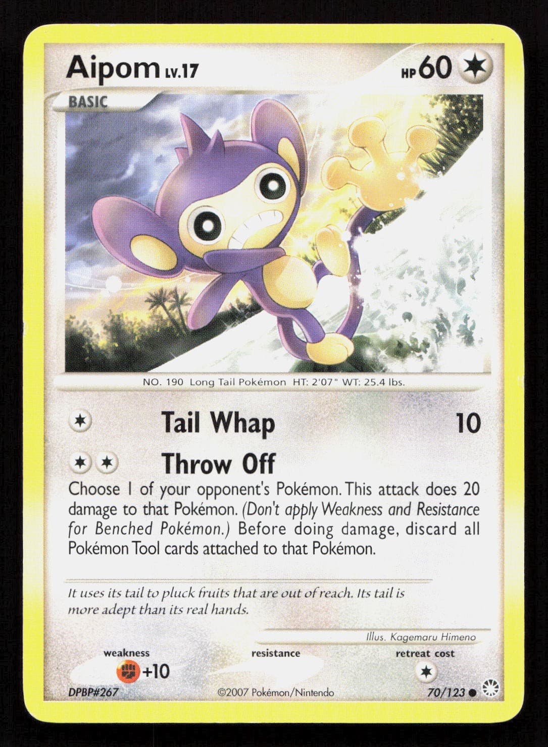 AIPOM 70/123 Pokemon MYSTERIOUS TREASURES