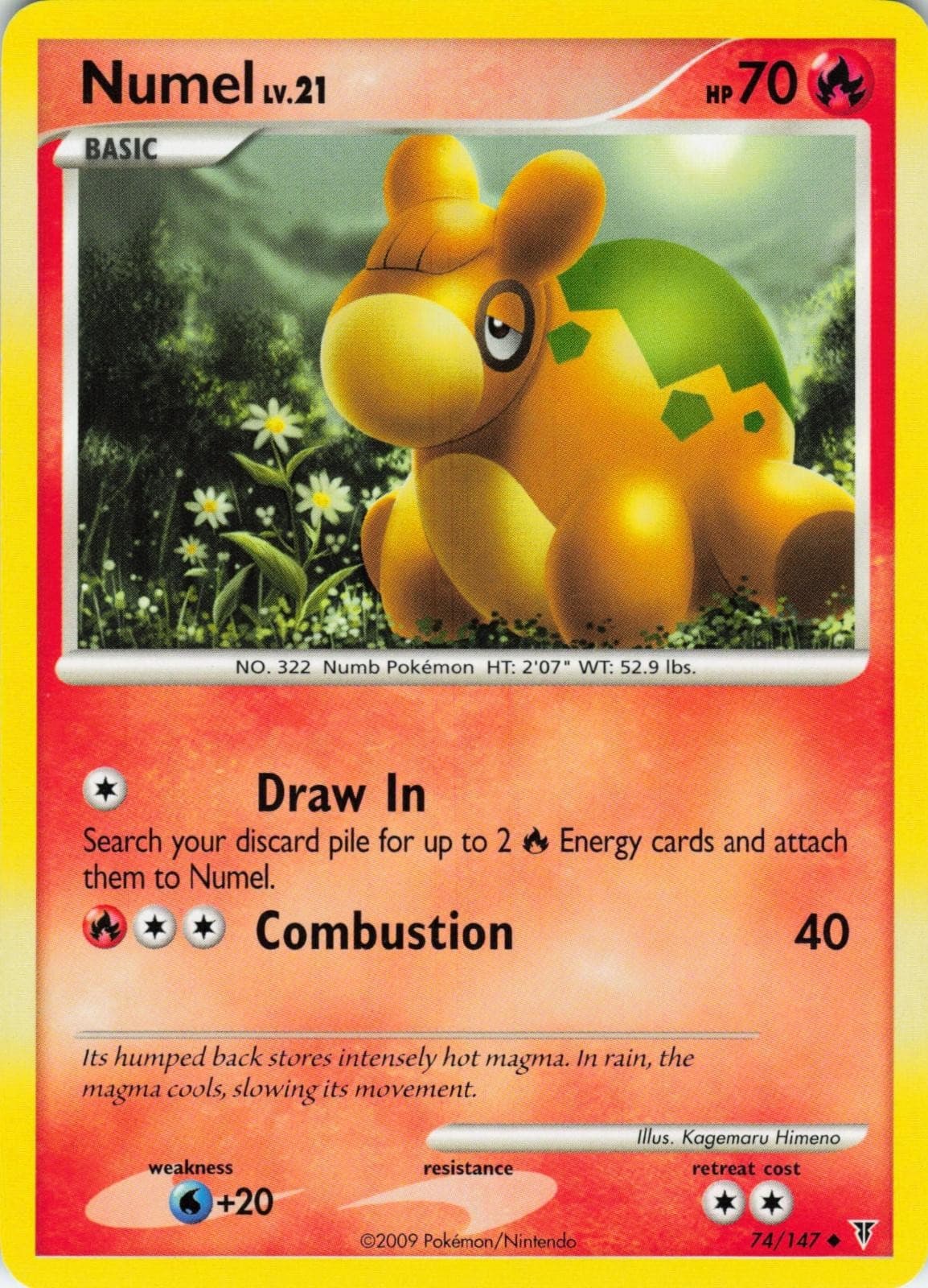 Numel 74/147 Supreme Victors Pokemon Uncommon MP