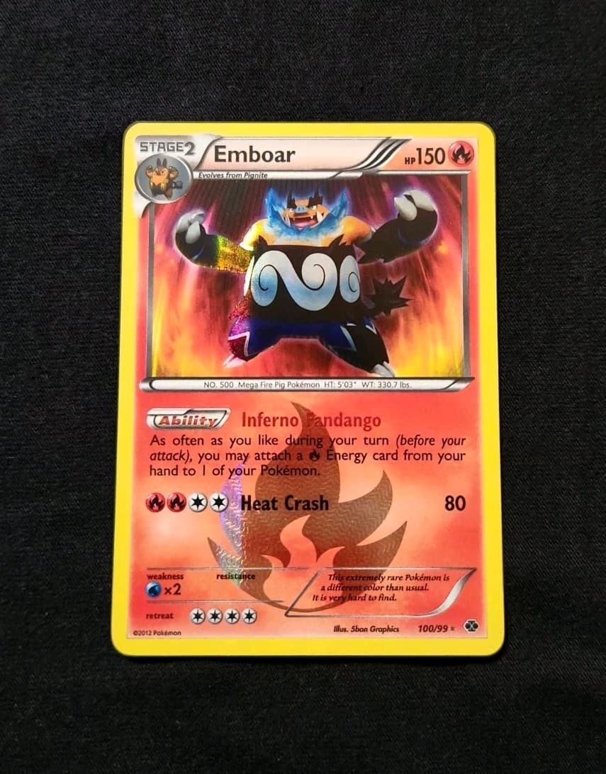 Emboar 100/99 Next Destinies Holo