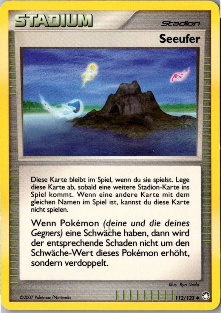 Pokemon Seeufer 112/123 Geheimnisvolle Schätze Deutsch