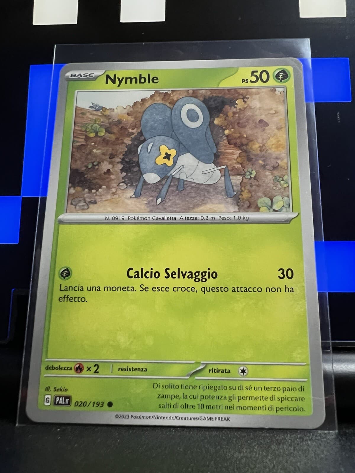 Carta Pokèmon: Nymble [Comune] 20/193 (Serie S&V: Evoluzioni a Paldea)