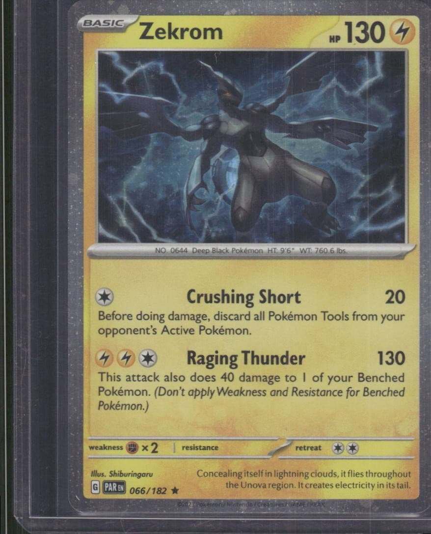 Zekrom 66/182 Paradox Rift Cosmos Promo - Pokémon TCG