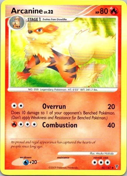 Pokemon TCG Arcanine Supreme Victors 50/147