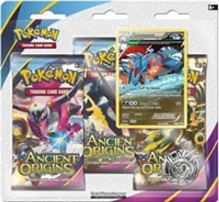 Ancient Origins 3 Pack Blister [Salamence] — sealed Pokémon TCG product