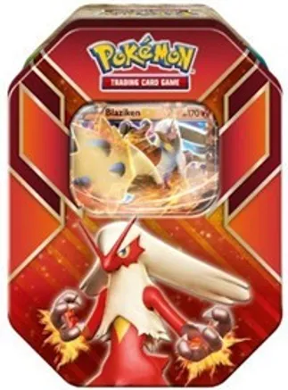 Hoenn Power Tin [Blaziken] — sealed Pokémon TCG product