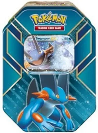 Hoenn Power Tin [Swampert] — sealed Pokémon TCG product