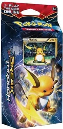 BREAKthrough Theme Deck - "Burning Spark" [Raichu] — sealed Pokémon TCG product