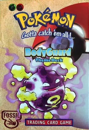 Fossil Theme Deck - "BodyGuard" — sealed Pokémon TCG product