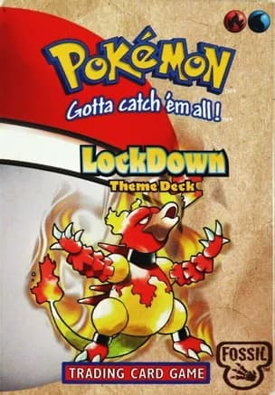 Fossil Theme Deck - "LockDown" — sealed Pokémon TCG product