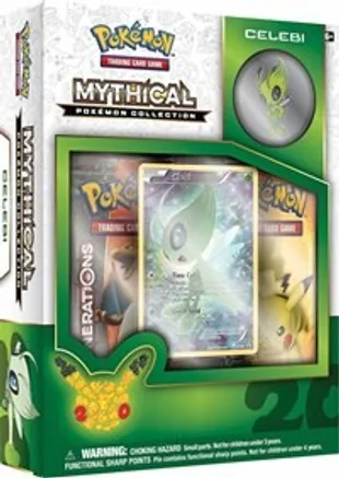 Mythical Pokemon Collection Box [Celebi] — sealed Pokémon TCG product