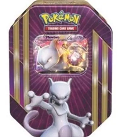 Triple Power Tin [Mewtwo EX] — sealed Pokémon TCG product