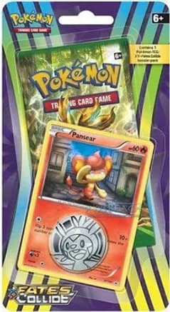 Fates Collide Single Pack Blister [Pansear] — sealed Pokémon TCG product