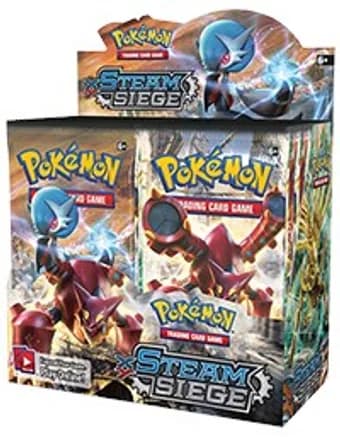 Steam Siege Booster Box — sealed Pokémon TCG product