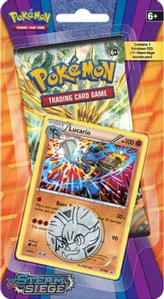 Steam Siege Single Pack Blister [Lucario] — sealed Pokémon TCG product