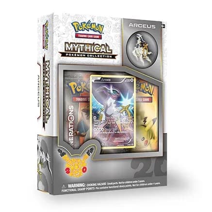 Mythical Pokemon Collection Box [Arceus] — sealed Pokémon TCG product