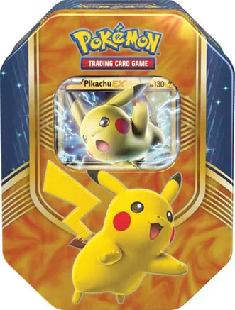 Battle Heart Tin [Pikachu EX] — sealed Pokémon TCG product