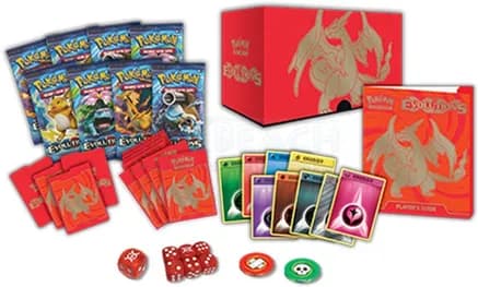 XY Evolutions Elite Trainer Box [Mega Charizard Y] — sealed Pokémon TCG product