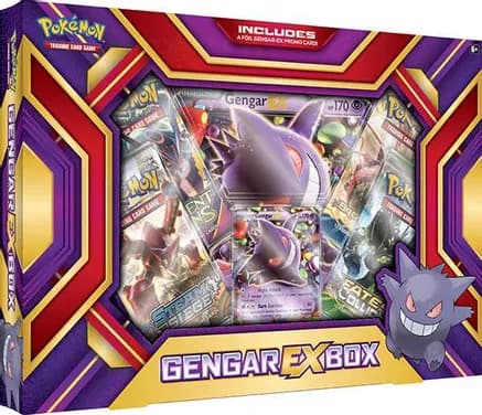 Gengar EX Box — sealed Pokémon TCG product