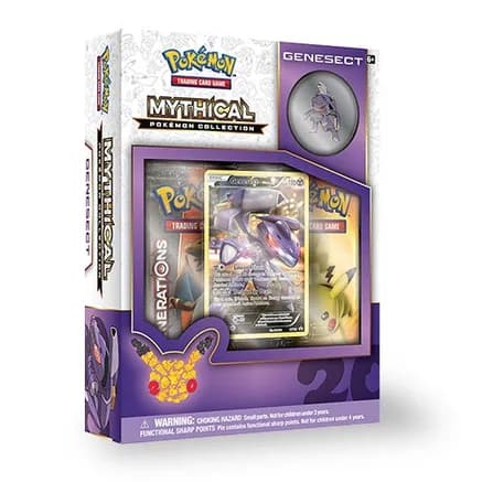 Mythical Pokemon Collection Box [Genesect] — sealed Pokémon TCG product