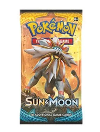 Sun & Moon Booster Pack — sealed Pokémon TCG product