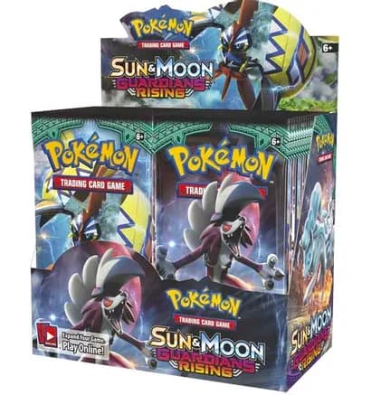 Guardians Rising Booster Box — sealed Pokémon TCG product