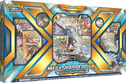 Mega Sharpedo EX Premium Collection — sealed Pokémon TCG product
