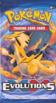 Evolutions Booster Pack — sealed Pokémon TCG product