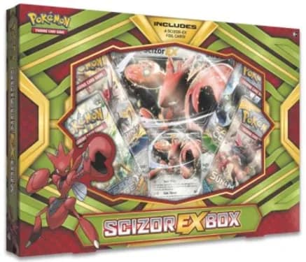 Scizor EX Box — sealed Pokémon TCG product