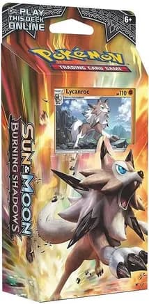 Burning Shadows Theme Deck - "Rock Steady" [Lycanroc] — sealed Pokémon TCG product