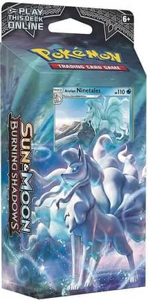 Burning Shadows Theme Deck - "Luminous Frost" [Alolan Ninetales] — sealed Pokémon TCG product