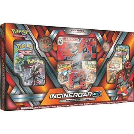 Incineroar GX Premium Collection — sealed Pokémon TCG product