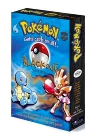 Base Set Theme Deck - "Blackout" (Revised Base Set Reprint Run) — sealed Pokémon TCG product
