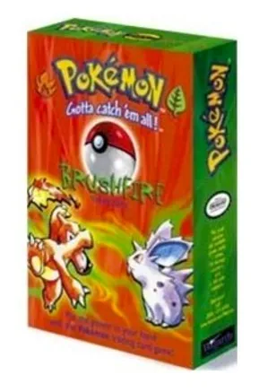 Base Set Theme Deck - "Brushfire" (Revised Base Set Reprint Run) — sealed Pokémon TCG product