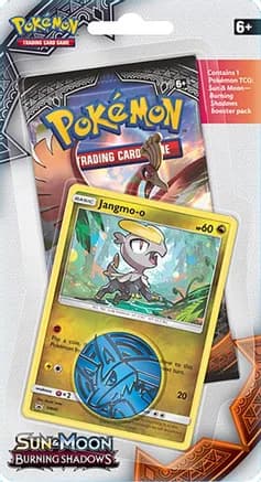 Burning Shadows Single Pack Blister [Jangmo-o] — sealed Pokémon TCG product