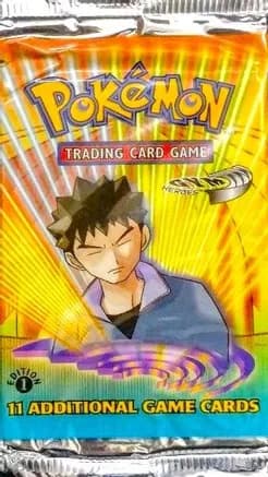 Gym Heroes Booster Pack [1st Edition] — sealed Pokémon TCG product