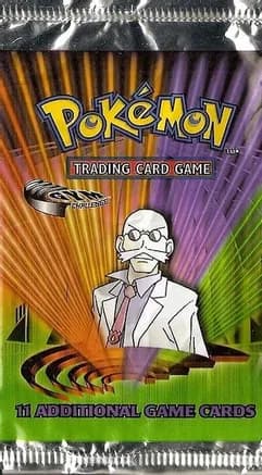 Gym Challenge Booster Pack [Unlimited Edition] — sealed Pokémon TCG product
