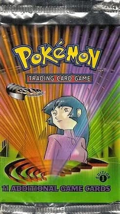Gym Challenge Booster Pack [1st Edition] — sealed Pokémon TCG product